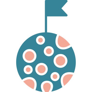 Beyaz zemin üzerinde noktalar ve daireler olan şirin mavi beyaz bir karikatür yumurtasının vektör çizimi.