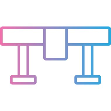 Modern b 'nin vektör illüstrasyonu eksik simgesi