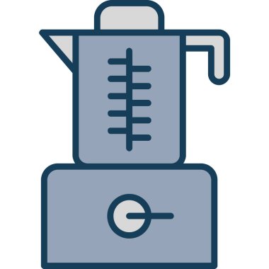 Modern gaz ikonunun vektör illüstrasyonu