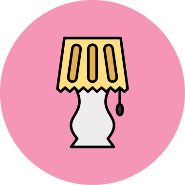 Lamba. Web simgesi basit illüstrasyon