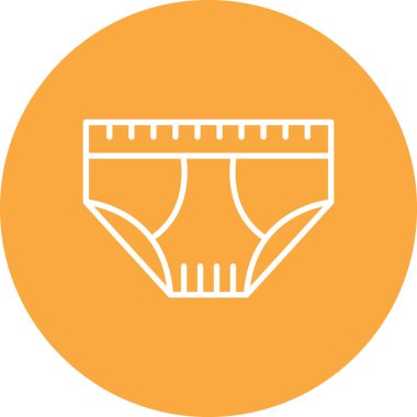 iç çamaşırı vektör simgesi modern basit illüstrasyon
