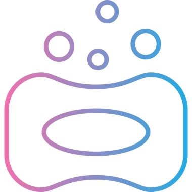 Tek bir simgenin vektör illüstrasyonu