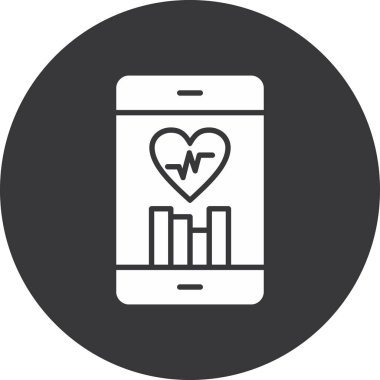 kalp simgesi modada izole edilmiş arkaplan