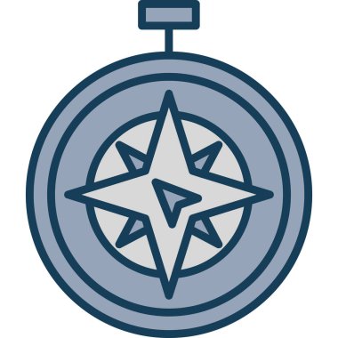 Pusula simgesi vektör resimlemesi