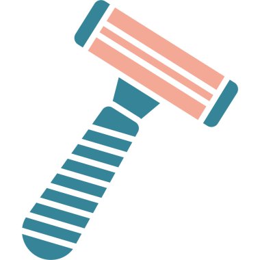 Çekiç vektör simgesi, modern biçim