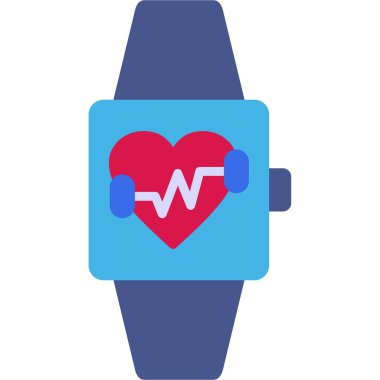 Kalp hızı vektör simgesi