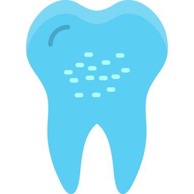 vektör diş ikonu resimlemesi