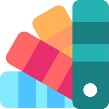 kart nakit para simgesi düz stil