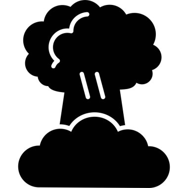 Patlama. Web simgesi basit illüstrasyon