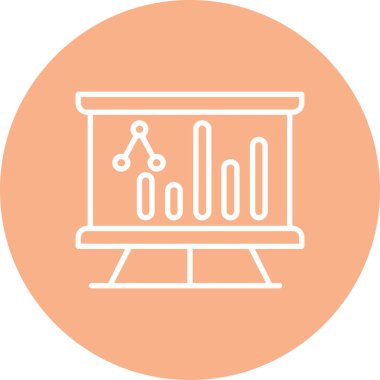 Bir grafiğin vektör simgesi