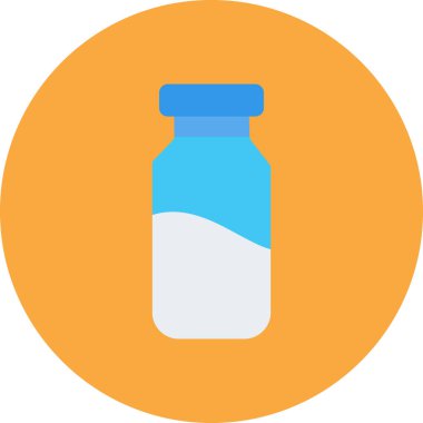 şişe simgesi vektör illüstrasyonu