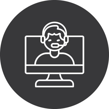 vektör dizüstü simgesi illüstrasyonu