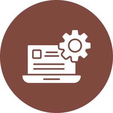 Web simgesi vektör illüstrasyonu