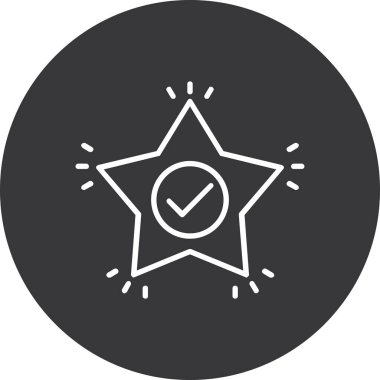 Modern simgenin vektör illüstrasyonu