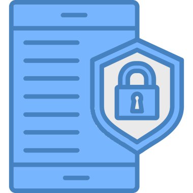 veri koruma kilidi simgesi