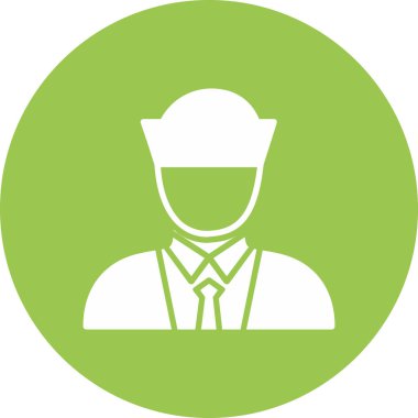 avatar. Web simgesi basit illüstrasyon