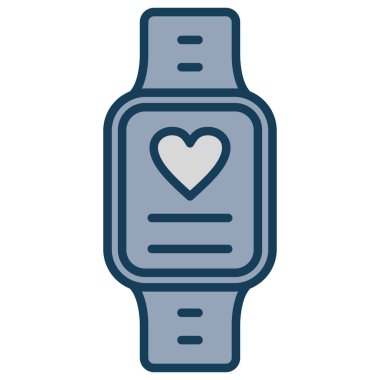 akıllı saat vektör simgesi düzenlenebilir