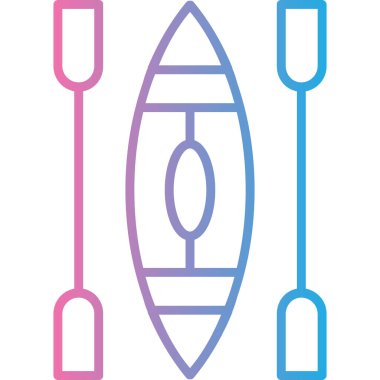 Modern ve eksik simgenin vektör illüstrasyonu