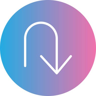 ok simgesi vektör illüstrasyonu