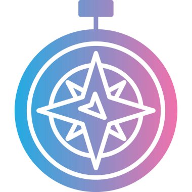 Bir yıldızın vektör illüstrasyonu