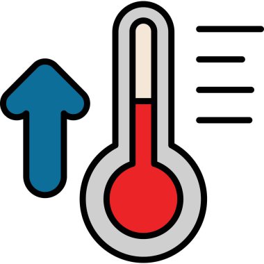 sıcaklık termometre simgesi