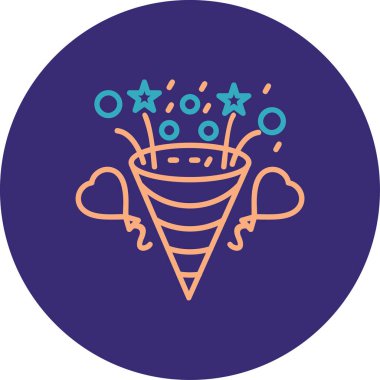 dondurma ikonu vektör illüstrasyonu