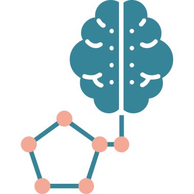 beyin vektör çizim