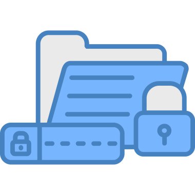 dosya dizini vektör illüstrasyonu