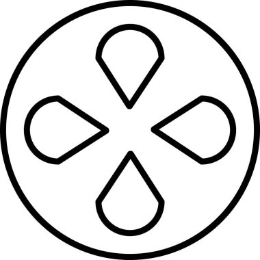 çapraz simge vektör illüstrasyonu