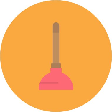 Kürek. Web simgesi basit illüstrasyon