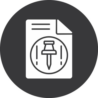 Dosya. Web simgesi basit tasarım