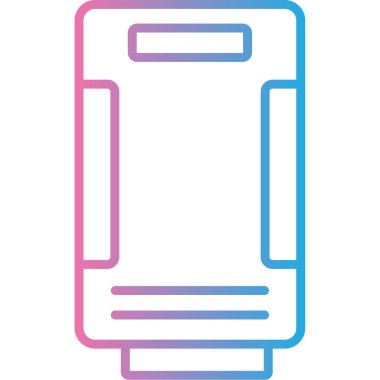 Kitap. Web simgesi basit illüstrasyon