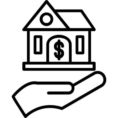 Ev ikonu vektör illüstrasyonuName