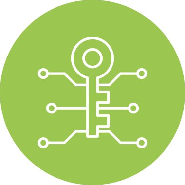 Eşsiz Vektör Satırı Simgesi