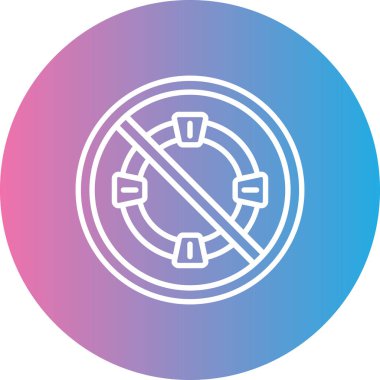 Simgesiz vektör illüstrasyonu