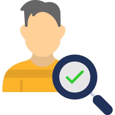 Ara. Web simgesi basit illüstrasyon