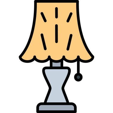 lamba simgesi renk dış hat vektörü