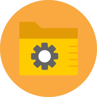 Dosya. Web simgesi basit illüstrasyon