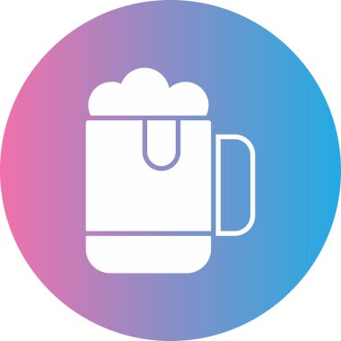 bira ikonu vektör illüstrasyonu