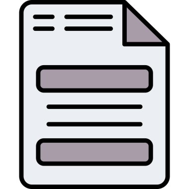 Kitap. Web simgesi basit illüstrasyon