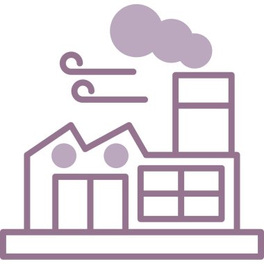 Bir binanın vektör illüstrasyonu