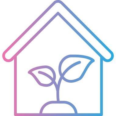 ev simgesi vektör illüstrasyonu