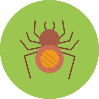 Bir Cadılar Bayramı simgesinin vektör illüstrasyonu