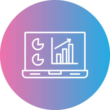 Seo simgesinin vektör illüstrasyonu