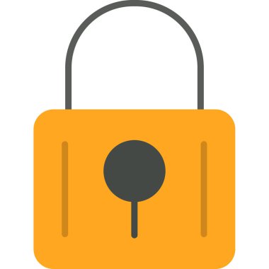 güvenlik kilidi vektör simgesi