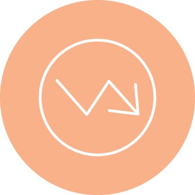 Modern b 'nin vektör illüstrasyonunda müziğin eksik simgesi