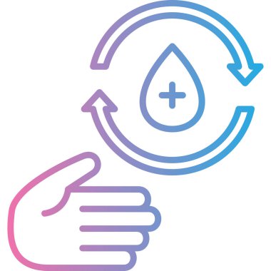 Ekoloji simgesi, vektör illüstrasyonu