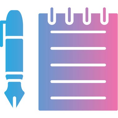 beyaz arkaplanda izole edilmiş renk çizgisi kalem ve silgi simgesi. çizim ve eğitim araçları eğitim okulu sembolü. vektör illüstrasyonu