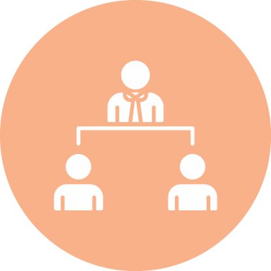 Konferans simgesi. Vektör çizim