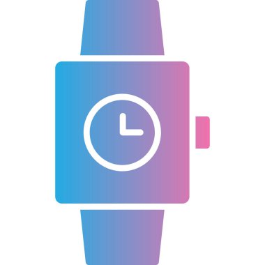 watch simge vektör çizim